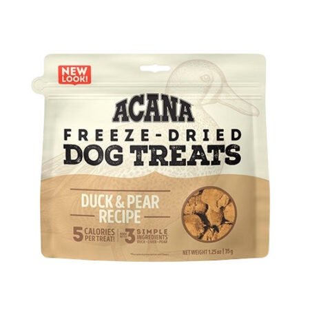 ACANA DOG TREATS DUCK & PEAR FORMULA 1.25 OZ
