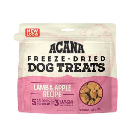 ACANA DOG TREATS LAMB & APPLE FORMULA 1.25 OZ