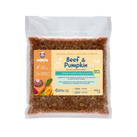 WAWIS BEEF AND PUMPKIN 1 LB