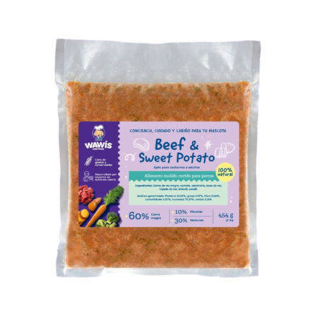 WAWIS BEEF AND SWEET POTATO 1 LB