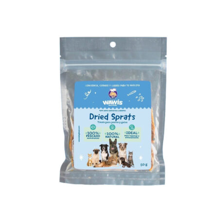 WAWIS DRIED SPRATS 50GR