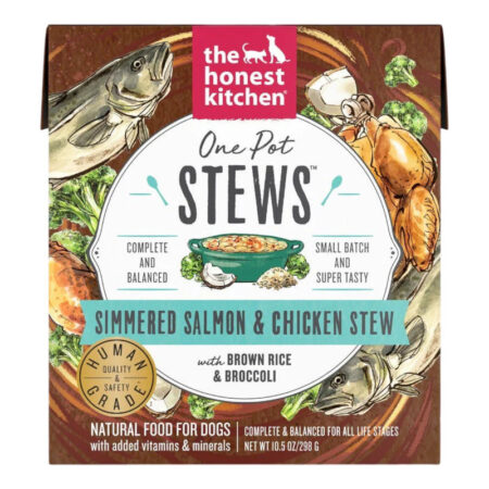 HONEST KITCHEN - ONE POT STEW SALMON CHICKEN 10.5 OZ