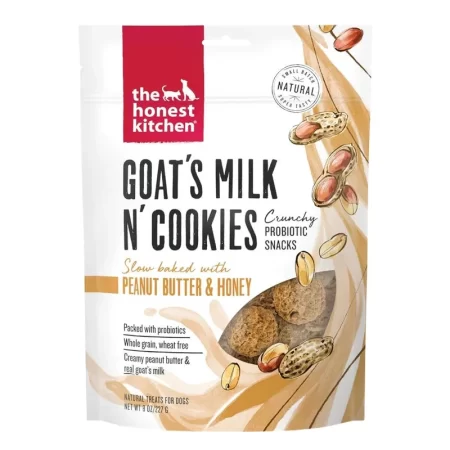 HONEST KITCHEN - Treat goats milk cookies/ peanut butter honey