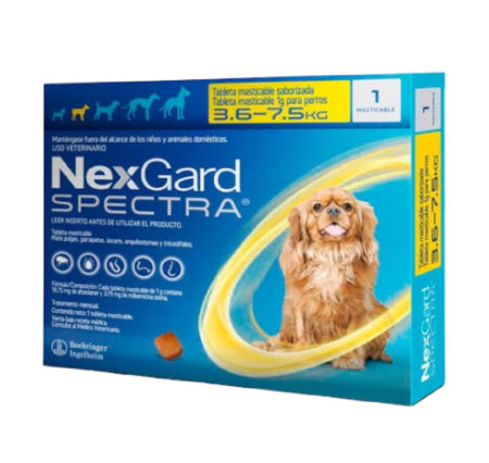 NEXGARD SPECTRA S (3.6-7.5 KG)