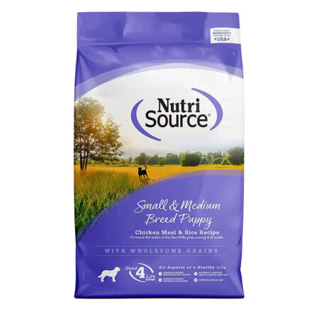 NUTRISOURCE SMALL & MEDIUM BREED PUPPY CH & R LATA