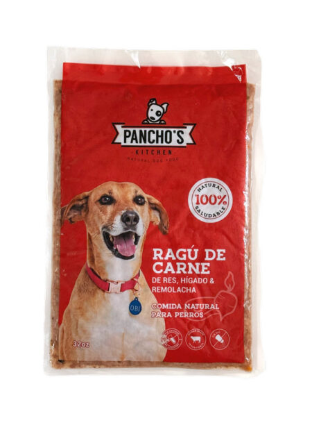 PANCHOS RAGU DE CARNE DE RES, HIGADO & REMOLACHA 2 LBS